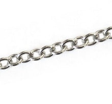 Load image into Gallery viewer, deco chain silver tone, 1 foot