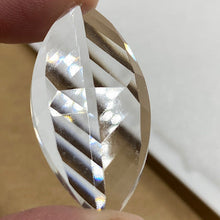 Load image into Gallery viewer, New batch: 42mm x 20mm clear navette jewel