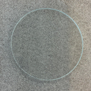 pre-cut clear circle, various sizes 90 COE