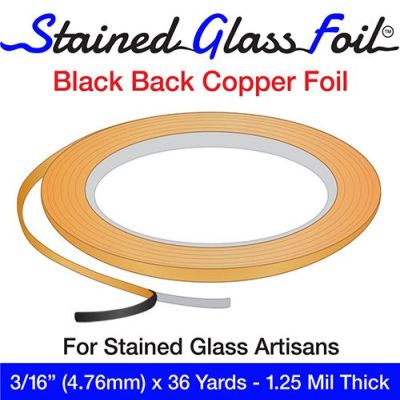 SALE:  SGFT black back copper foil 3/16