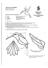 Load image into Gallery viewer, 3-D hummingbird pre-cut kit