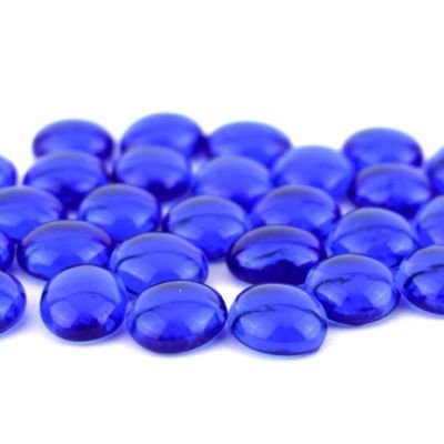 Glass nuggets, small:  oceanside pale blue cathedral 96 COE, 8 oz