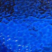 Load image into Gallery viewer, O134H oceanside medium blue hammered 96 COE 12 x 16