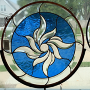 18" circle bevel cluster (pinwheel sold separately)