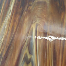 Load image into Gallery viewer, O3176S oceanside dark amber/white 96 COE 12 x 16