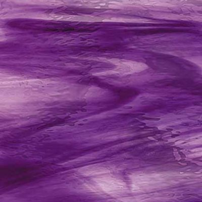 O4441W oceanside deep violet/pale purple waterglass 96 COE 11 x 12