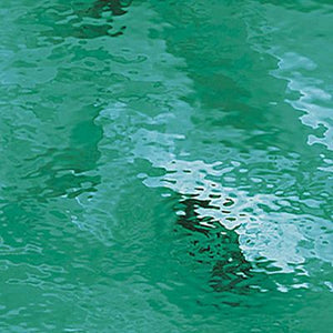 O5232W oeanside teal green waterglass 96 COE