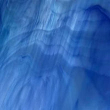 Load image into Gallery viewer, O63375S oceanside sky blue, dark blue, white 96 COE 12 x 16