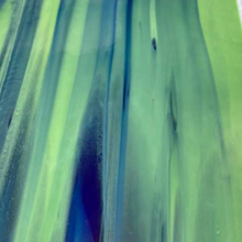 Load image into Gallery viewer, WI9635 wissmach blue, hunter green prisma 96 COE 8 x 14