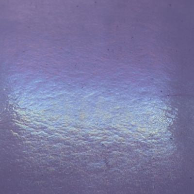 B144231 bullseye neo-lavender iridescent 90 COE 8.75 x 10