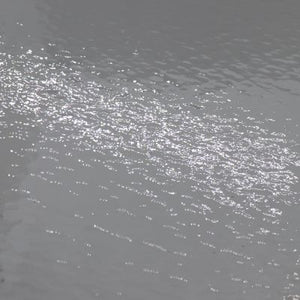 O100HSM oceanside clear small hammered 12 x 16