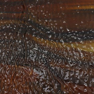 B320321 bullseye woodland brown, ivory, black streaky soft ripple 8.75 x 10