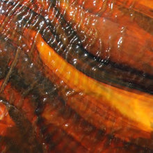 Load image into Gallery viewer, B320321 bullseye woodland brown, ivory, black streaky soft ripple 8.75 x 10