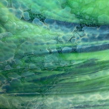 Load image into Gallery viewer, B6212 bullseye medium celery &amp; emerald green mottled 8.75 X 10