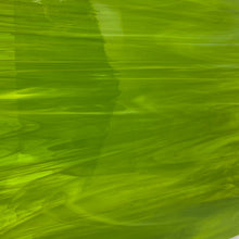 Load image into Gallery viewer, O82692S oceanside moss green/white wispy 96 COE 12 x 16