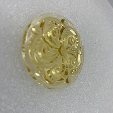 Load image into Gallery viewer, SALE:  35mm pale amber swirl jewel
