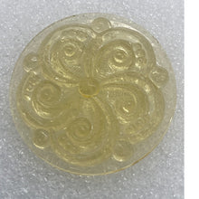 Load image into Gallery viewer, SALE:  35mm pale amber swirl jewel
