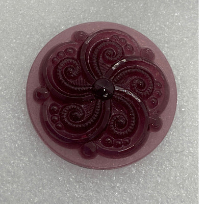 SALE:  35mm violet swirl jewel