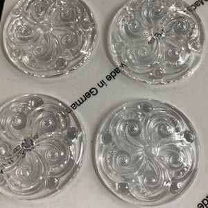35mm crystal swirl jewel