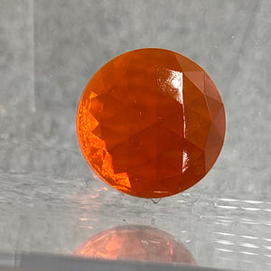 SALE:  20mm orange faceted jewel