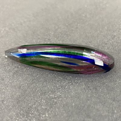 SALE:  50mm x 25mm cassatta teardrop jewel