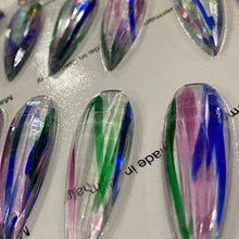 Load image into Gallery viewer, SALE:  50mm x 25mm cassatta teardrop jewel