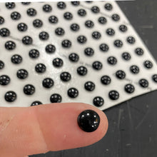 Load image into Gallery viewer, SALE:  8 mm black smooth round jewel