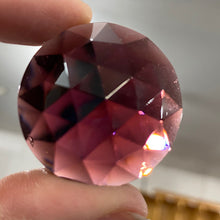 Load image into Gallery viewer, 35mm violet faceted jewel