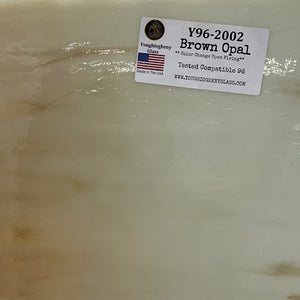 Y96-2002 youghiogheny brown opal 96 COE 11.5 x 12