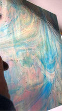 Load image into Gallery viewer, K5NLL kokomo purple amber, blue streaky 8 x 16