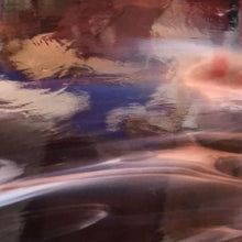 Load image into Gallery viewer, O3496S oceanside dark purple &amp; white wispy 96 COE 8 x 12