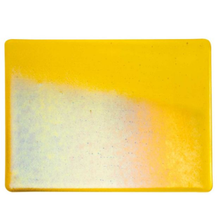 Load image into Gallery viewer, B112031 bullseye yellow iridescent striker 90 COE 8.75 x 10
