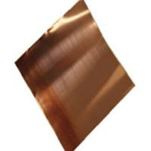 copper foil sheet, 12 x 12
