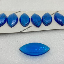 Load image into Gallery viewer, SALE:  42mm x 20mm aquamarine navette jewel