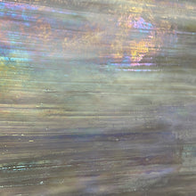 Load image into Gallery viewer, WIWO2180 wissmach violet &amp; white wispy iridescent 7 x 14