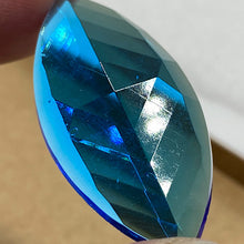 Load image into Gallery viewer, SALE:  42mm x 20mm aquamarine navette jewel