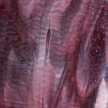 Load image into Gallery viewer, B333421 BE cranberry pink, gold purple &amp; white soft ripple 90 COE