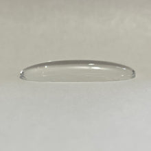 Load image into Gallery viewer, 45mm x 18mm smooth oval clear jewel