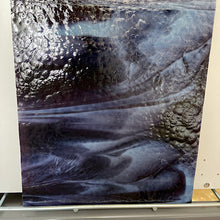 Load image into Gallery viewer, B2128 bullseye royal purple, powder blue opal 90 COE 8.75 x 10