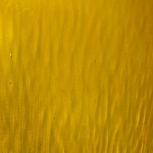 O161W oceanside yellow waterglass 96 COE 11 x 16