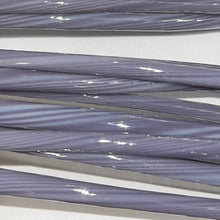 Load image into Gallery viewer, Lavender and white twisted 96 COE murrini, millefiore, 1.5 oz sticks or slices