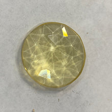Load image into Gallery viewer, SALE:  20mm pale amber faceted jewel