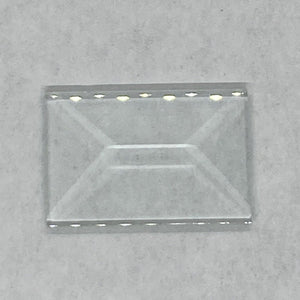 1 x 1.5 rectangle bevel