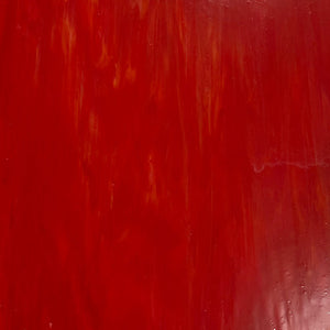 AG214 artisan glass red opal