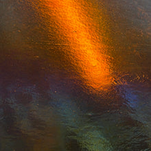 Load image into Gallery viewer, B111931 bullseye sienna iridescent 90 COE 8.75 X 10