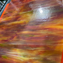 Load image into Gallery viewer, WIWO25 wissmach orange, green, white wispy 10.5 x 16