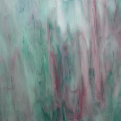 A1665S armstrong opal aqua pink streaky 8.5 x 16
