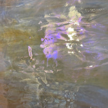 Load image into Gallery viewer, WIWO58IR wissmach medium amber &amp; white wispy iridescent 7 x 16