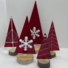 Load image into Gallery viewer, Red Christmas trees