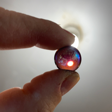Load image into Gallery viewer, 15mm amethyst iridescent smooth jewel